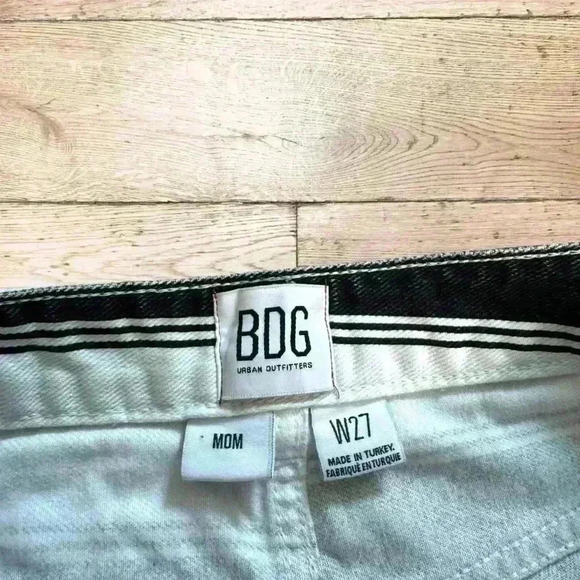 Striped Black and White Women's Jeans - Picture 5 of 8